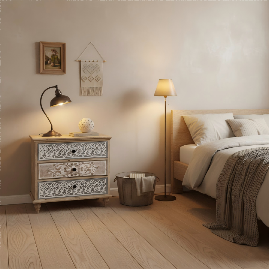Arcade Filigree 3-Drawer Chest